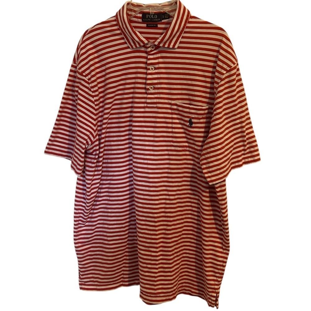 POLO Ralph Lauren Men’s Blue Label Short Sleeve Polo Shirt Size Large